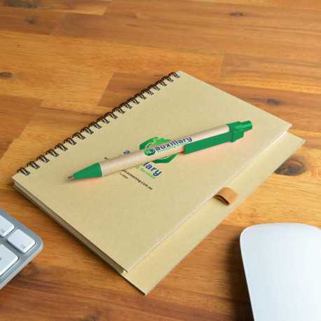 Promotional Journals & Noteboooks - Savannah Notebook / Matador Pen