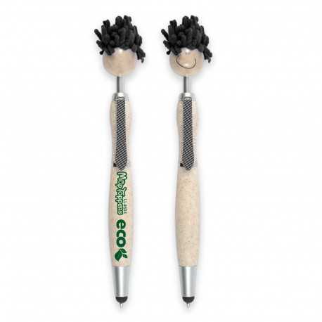 Eco Pens & Pencils - Mop Top Eco Pen Plastic