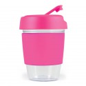 Reusable Coffee Cups - Kick Cup Crystal / Silicone Band 320ml