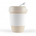 Reusable Coffee Cups - Kick Eco Coffee Cup / Silicone Band 320ml
