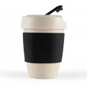 Reusable Coffee Cups - Kick Eco Coffee Cup / Silicone Band 320ml