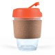 Reusable Coffee Cups - Glass - Vienna Coffee Cup / Cork Band 320ml