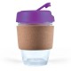 Reusable Coffee Cups - Glass - Vienna Coffee Cup / Cork Band 320ml