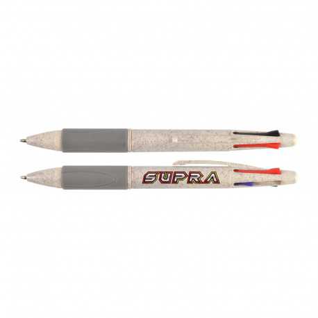 Bamboo & Wood Enviro Pens - Supra 4 Colour Pen