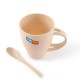 Reusable Coffee Cups - Avenue Wheat Fibre Cup and Spoon 330ml