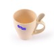 Reusable Coffee Cups - Avenue Wheat Fibre Cup and Spoon 330ml