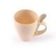 Reusable Coffee Cups - Avenue Wheat Fibre Cup and Spoon 330ml