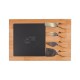 Cheese Sets - Mosaic Bamboo Slate Cheese Board