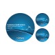 Coasters - PVC Pad with 2 Coasters