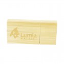 Wood & Bamboo Flash Drives - Magnetic Bamboo USB Drive 4GB - 32GB