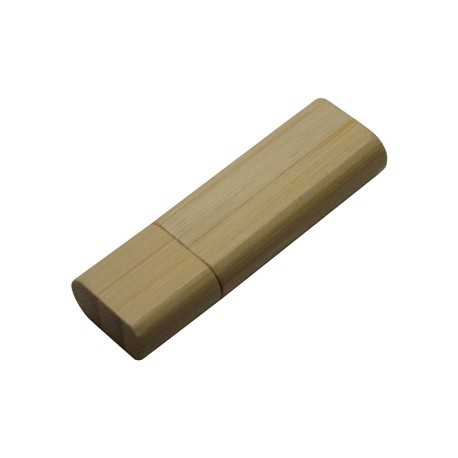 Wood & Bamboo Flash Drives - Eco Round Flash Drive 4GB - 32GB