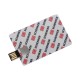 Credit Card Style USB Flash Drives - Credit Card Micro Flash Drive 4GB - 32GB