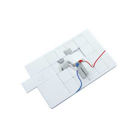 Credit Card Style USB Flash Drives - Puzzle Credit Card Flash Drive 4GB - 32GB