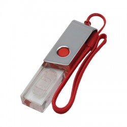 Flash Drives - 3D Crystal Swivel Flash Drive 4GB - 32GB