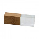Credit Card Style USB Flash Drives - Eco Crystal Flash Drive 4GB - 32GB