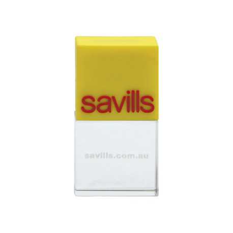 Credit Card Style USB Flash Drives - Moulded 3D Crystal Flash Drive 4GB - 32GB