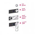 USB Accessories - WebCam Cover Swivel - Plastic