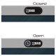 USB Accessories - WebCam Cover Channel Tablet -Plastic