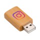 USB Data Blocker Wood