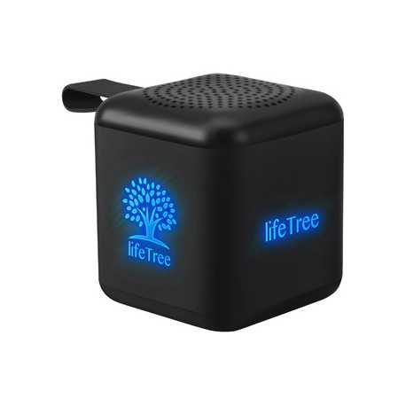 Wired & Bluetooth Speakers - Mini Cube Light-Up Speaker
