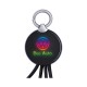 USB Hubs & Cables - Atesso 3n1 Light Up Charge Cable - Round