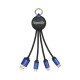 Atesso 3n1 Light Up Charge Cable - Round