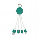 USB Hubs & Cables - Atesso 3n1 Light Up Charge Cable - Round
