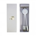 USB Hubs & Cables - Atesso 3n1 Light Up Charge Cable - Round