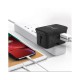 Phone & Tablet Chargers - Portici Travel Adaptor with Fast Wireless Charger
