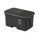Phone & Tablet Chargers - Portici Travel Adaptor with Fast Wireless Charger