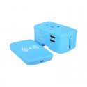 Phone & Tablet Chargers - Portici Travel Adaptor with Fast Wireless Charger