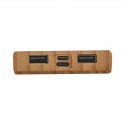 Lanyards - Kendal Bamboo Power Bank - 5000 mAh