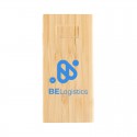 Lanyards - Mills Bamboo Power Bank - 10000 mAh