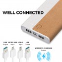 Lanyards - Norfolk Wireless Power Bank - 10,000 mAh