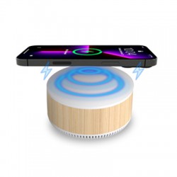 Wired & Bluetooth Speakers - Hampton 15W Wireless Charging Speaker