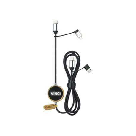 Phone & Tablet Chargers - Vinci LED Data Charge Cable