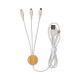 Phone & Tablet Chargers - Murano Charge Cable - Bamboo