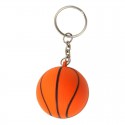 Stress Key Rings - Stress Basketball Key Ring
