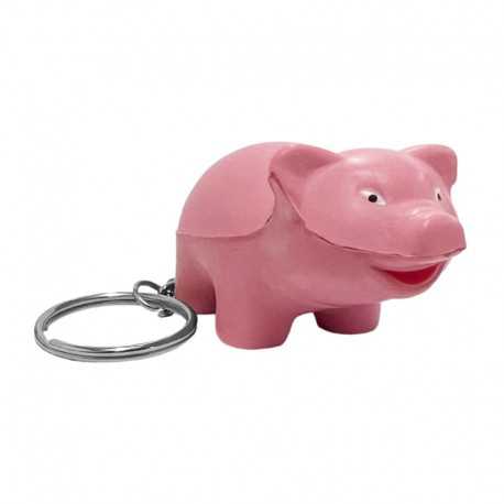 Stress Pig Key Ring