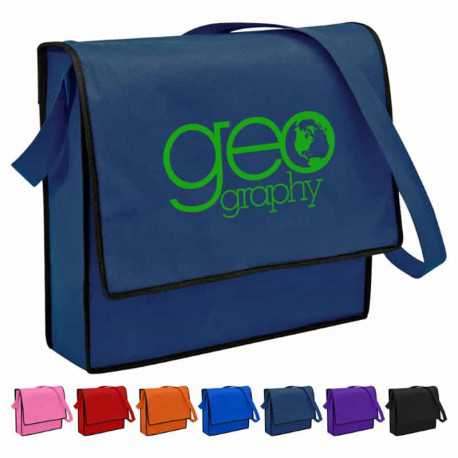 Non Woven Bags - Non Woven Flap Satchel