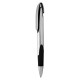 Plastic Promotional Pens - Keely Silver Plastic Pen