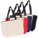 Cotton & Calico Tote Bags - Calico Zip Shopper