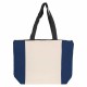 Cotton & Calico Tote Bags - Calico Zip Shopper