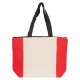 Cotton & Calico Tote Bags - Calico Zip Shopper