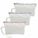 Toiletry Bags - Canvas Cosmetic Bag