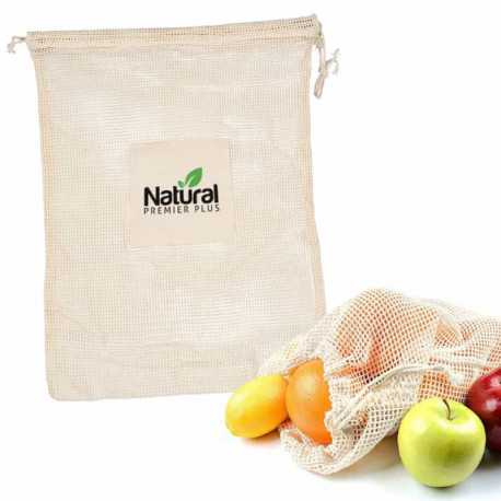 Cotton & Calico Tote Bags - Cuban Cotton Mesh Produce Bag