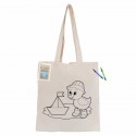 Cotton & Calico Tote Bags - Colouring Calico Bag No Gusset