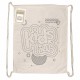 Cotton & Calico Tote Bags - Colouring Calico Library Bag