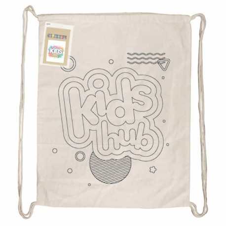 Cotton & Calico Tote Bags - Colouring Calico Library Bag