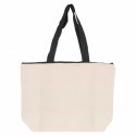 Cotton & Calico Tote Bags - Colouring Calico Zip Shopper